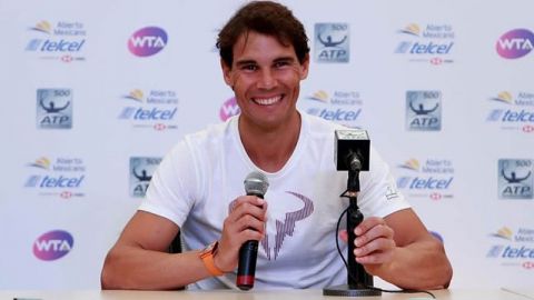 El AMT me hace feliz; no peleo el número 1 con Federer: Nadal