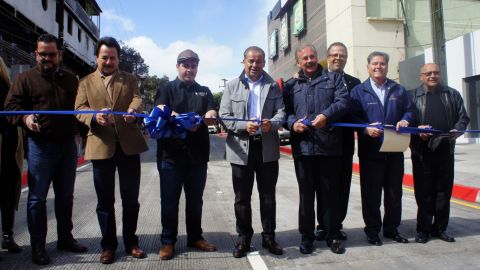 Encabeza Gobierno del Estado reapertura de calle sexta en Tijuana