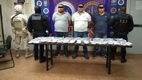 Confiscan cargamento de metanfetaminas en Mexicali