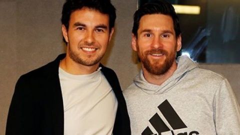 Checo Pérez convivió con Leo Messi