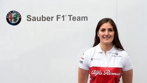 Tatiana Calderón regresa a Sauber