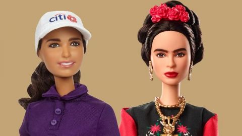 La fabricante Mattel lanza Barbie de Frida Kahlo y Lorena Ochoa