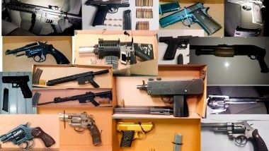 Policía Municipal decomisa 981 armas de fuego
