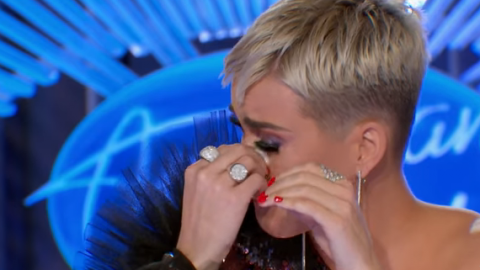Katy Perry llora en "American Idol"