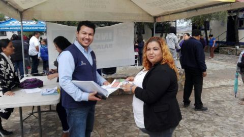 Realizan jornada del seguro popular  en fraccionamiento Hacienda las Delicias