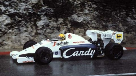 El Toleman que Senna corrió en Mónaco a subasta