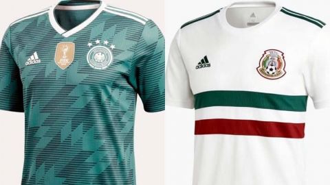 Alemania 'calienta' juego contra México con 'partido de camisetas'