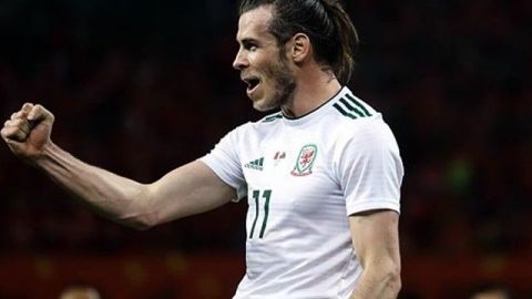 Bale anotó 'hat-trick' y ya es el máximo goleador de Gales