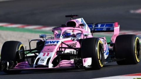 "Checo" Pérez quiere podio en nueva temporada de Fórmula 1