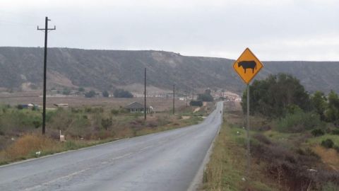 La ruta de la transpeninsular Ensenada - San Quintín se considera de alto riesgo