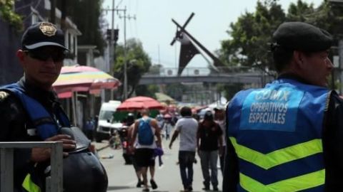 Más de 9 mil policías resguardan Viacrucis en Iztapalapa
