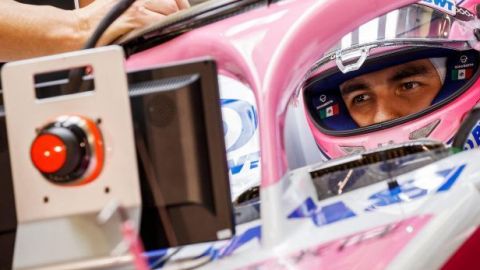 “Checo” Pérez largará 12 en GP de Baréin que comandará Vettel
