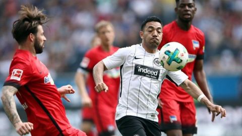 Fabián y el Eintracht fueron goleados por el Hertha