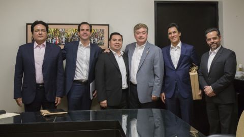 Se reúne Gobernador Francisco Vega con el Director General de HSBC México