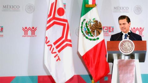 Nadie negocia declinación conmigo, dice Peña Nieto