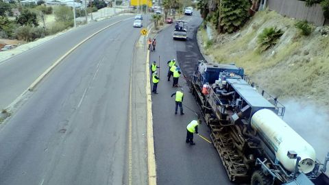 Avanza obra de rehabilitación  de rampa buena vista