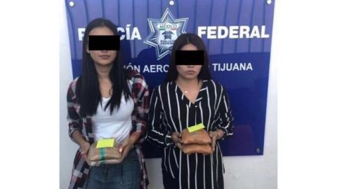 Detiene Policía Federal a dos mujeres con heroína en Tijuana