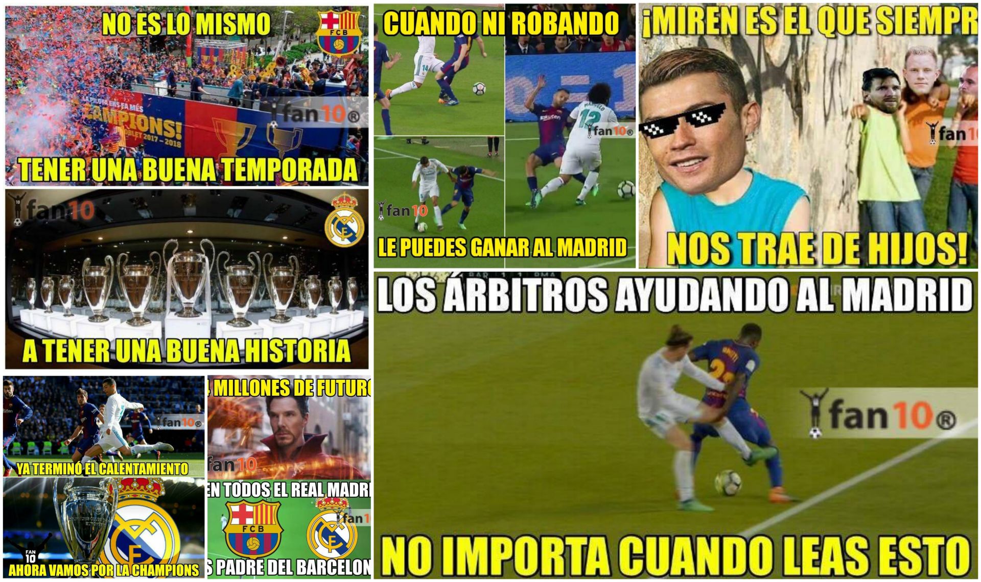 Memes Del Clsico De Espaa Entre Barcelona Y Real Madrid