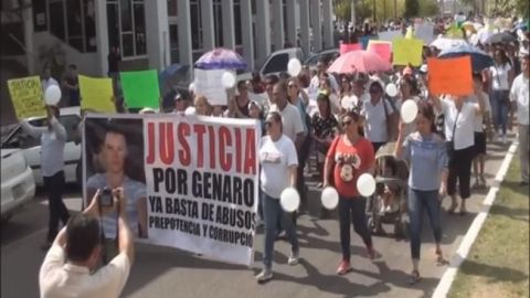 Exigen justicia por muerte de joven detenido en Navojoa, Sonora