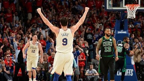 Sixers dan muestra de honor y evitan barrida de Celtics