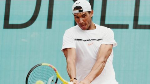 Rafael Nadal se sacude la presión