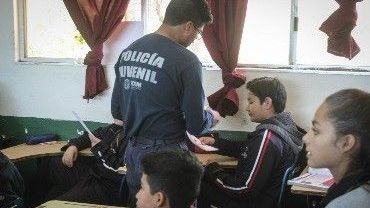 Policía juvenil impulsa los valores en niños y jóvenes de Tecate