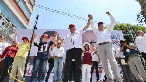 AMLO acusa a Meade y Anaya de copiar sus propuestas