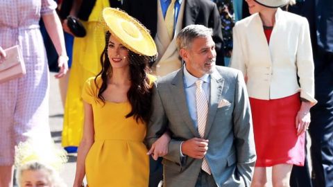 Amal Clooney, la mejor vestida de la Boda Real