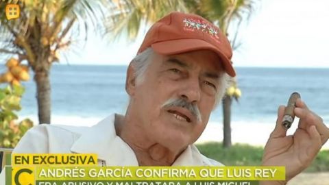 "Luisito Rey era abusivo", recuerda Andrés García