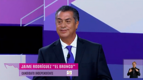 "El Bronco" pide abrazo a candidatos; AMLO llama Ricky Riquín a Anaya
