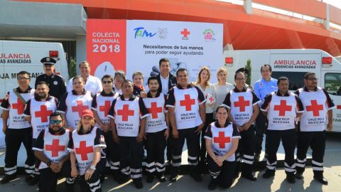 Arranca Cruz Roja Mexicana colecta nacional anual