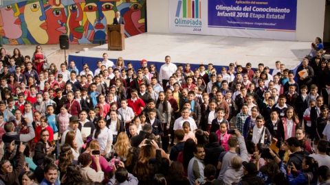 Reúne olimpiada del conocimiento infantil a 180 alumnos de educación básica