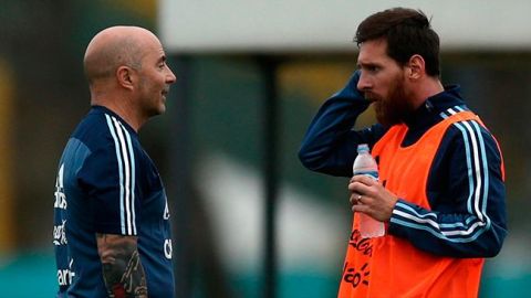 Messi llegó a Argentina para sumarse a la Selección albiceleste