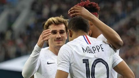 Francia anuncia números para Mundial; Mbappé hereda la 10 'de Zidane'