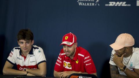 Hamilton y Vettel aconsejan a Leclerc