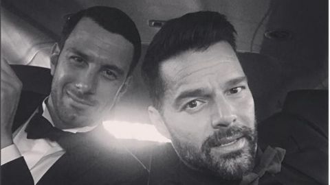 Ricky Martin comparte foto con su novio desde la cama