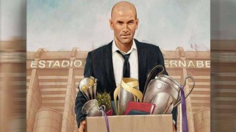 Los mejores memes de la dimisión de Zidane