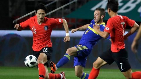 Corea del Sur cae ante Bosnia en amistoso