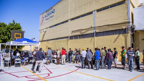 Rescate a más de mil personas en situación de calle