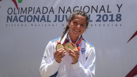 Misión cumplida para Paola García de León en Olimpiada Nacional