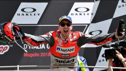 Jorge Lorenzo gana el Gran Premio de Italia de MotoGP