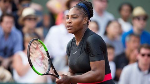Serena se retira de Roland Garros por lesión; no enfrentará a Sharapova