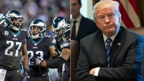 Trump cancela la recepción al campeón de la NFL por la polémica del himno
