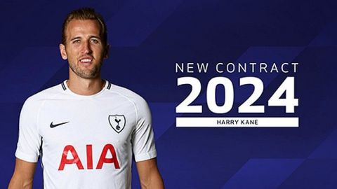 Harry Kane renueva contrato por seis años con el Tottenham