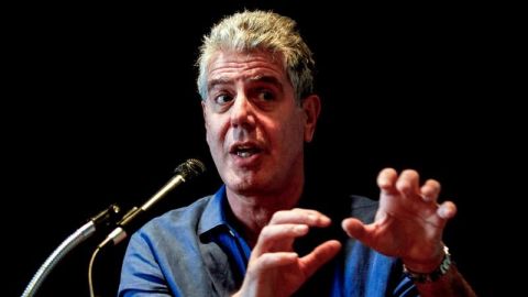 La carta del chef Anthony Bourdain y su amor por México