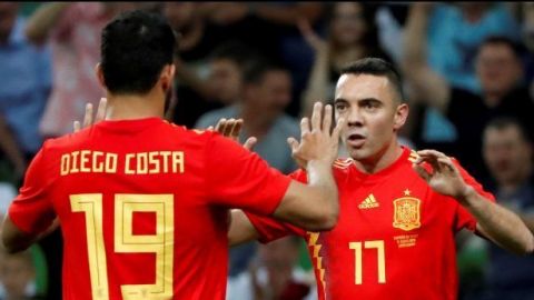 Iago Aspas saca de apuros a España ante Túnez