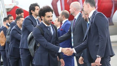 Los 'Faraones' de Salah llegan a tierra mundialista