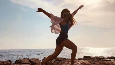 Danna Paola y sus sexys fotos desde Croacia