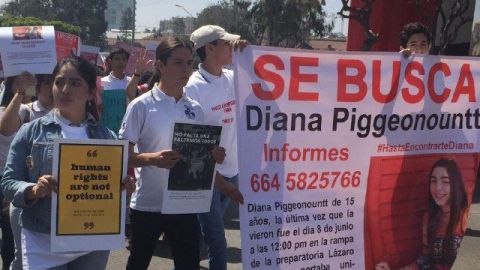 Más de 4 mil estudiantes exigen justicia para encontrar a Diana Piggeonountt