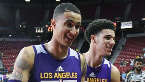 Lakers quieren que Ball y Kuzma reduzca el tono de bromas en redes